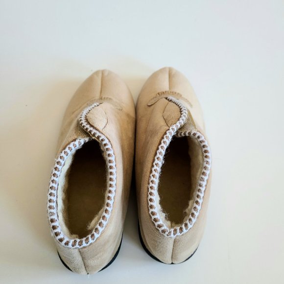 Vintage made in France wool lined suede ankle shoes/boots. - Picture 12 of 15